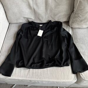 A New Day Surplice Black Top